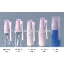 PET nasal perfume pump spray bottles